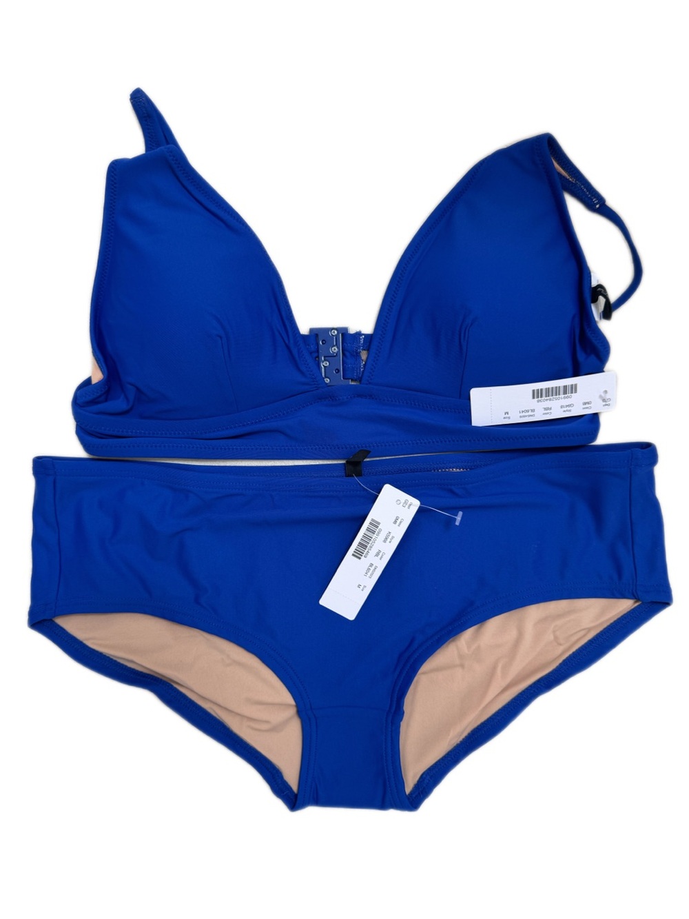 J. Crew Cobalt Blue Two-Piece Bikini Set